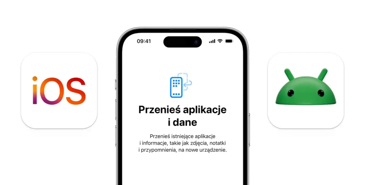 Przenoszenie danych między Androidem a iOS