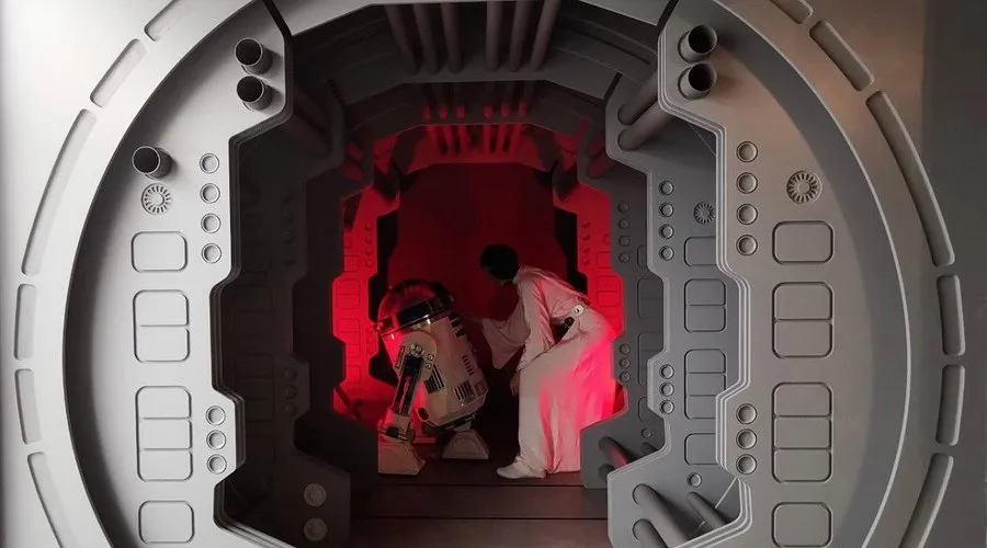 Outpost One Star Wars Museum Dassow interior