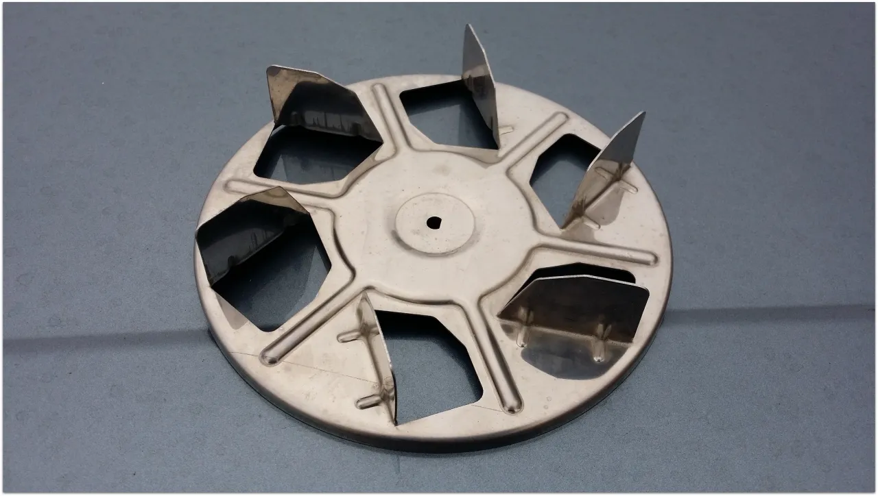 Wirnik wentylatora aluminiowy vs stalowy, wentylator kocioł CO wirnik