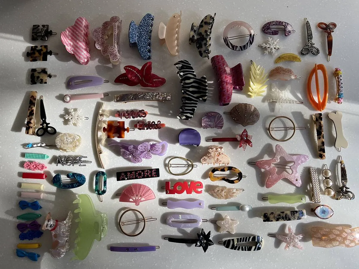 rodzaje klamer do włosów