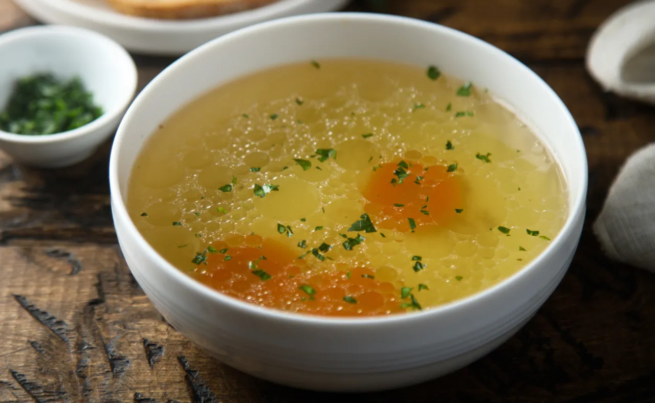 klarowanie zupy białkiem jaja