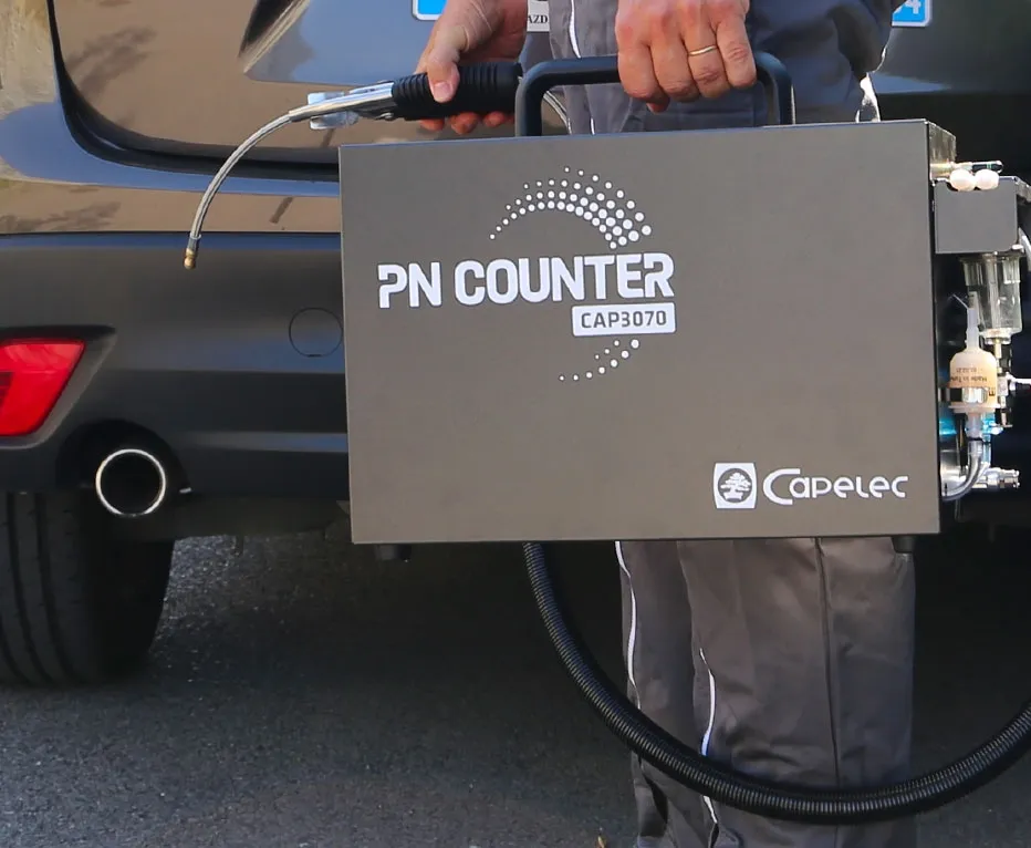 licznik cząstek stałych stacja kontroli pojazd&oacute;w