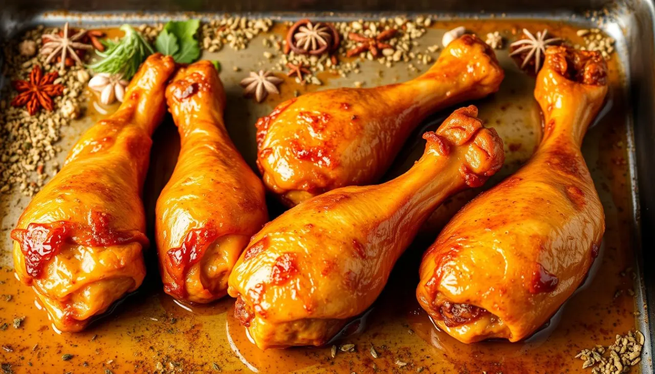 tabela czas&oacute;w i temperatur pieczenia pałeczek kurczaka