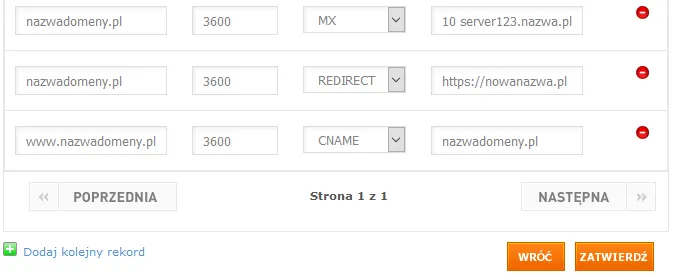 Przykładowy zrzut ekranu wyszukiwarki WHOIS dns.pl