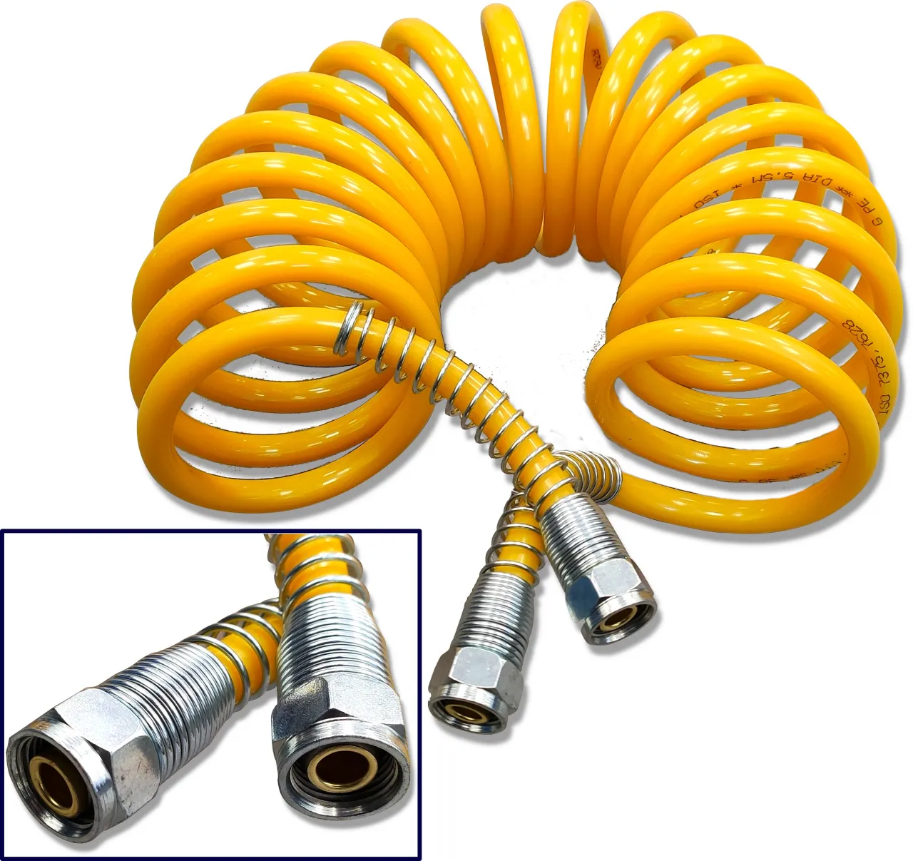 Ż&oacute;łty przew&oacute;d ISO 7638 naczepa