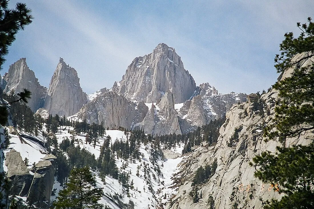 Mount Whitney Sierra Nevada Kalifornien Wanderweg