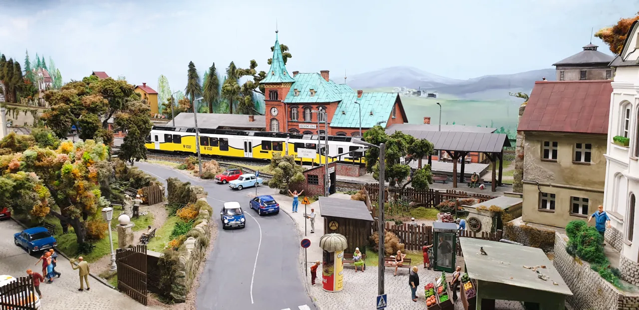 Kolejkowo Jelenia G&oacute;ra miniaturowy świat