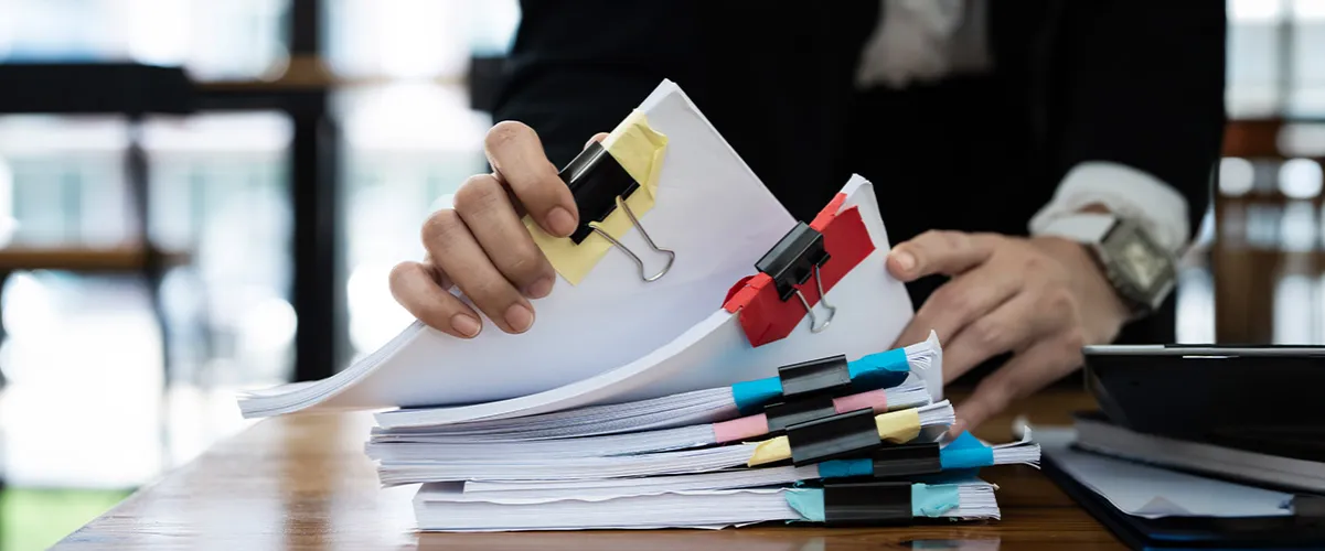 Osoba przygotowująca się do rozprawy sądowej