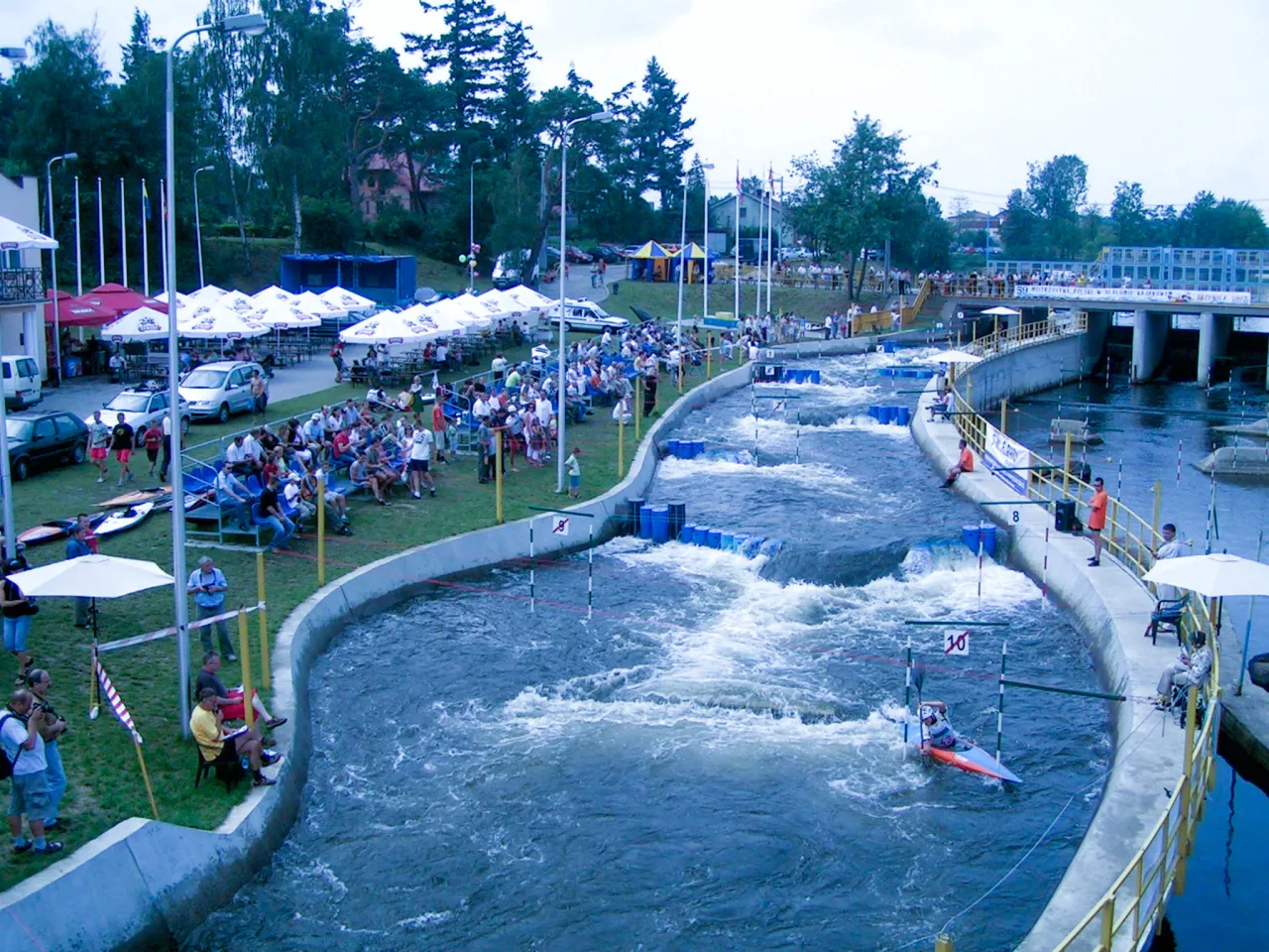 Zawody kajakarstwa g&oacute;rskiego Drzewica