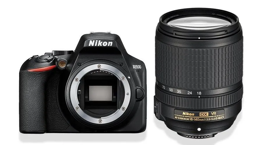 lustrzanka dla początkujących canon 250d nikon d3500