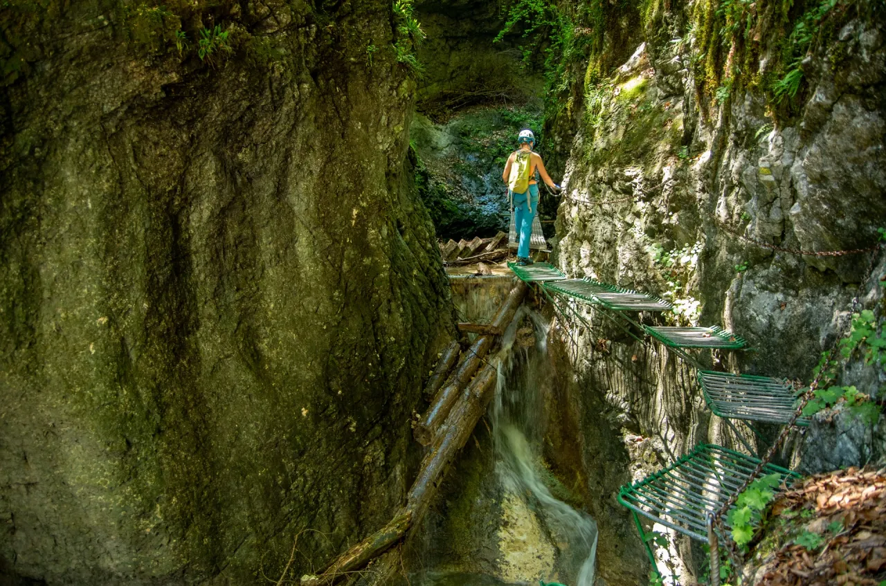 Via Ferrata Kysel Słowacki Raj