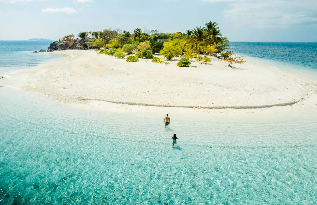 Filipiny pora sucha słońce plaża