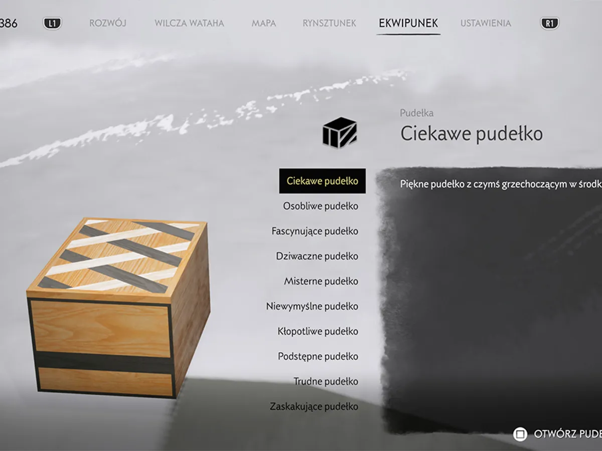 Co do czego Tato zawartość pudełka