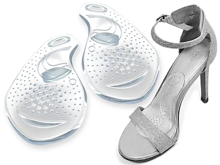 żelowe wkładki do szpilek, akcesoria do butów