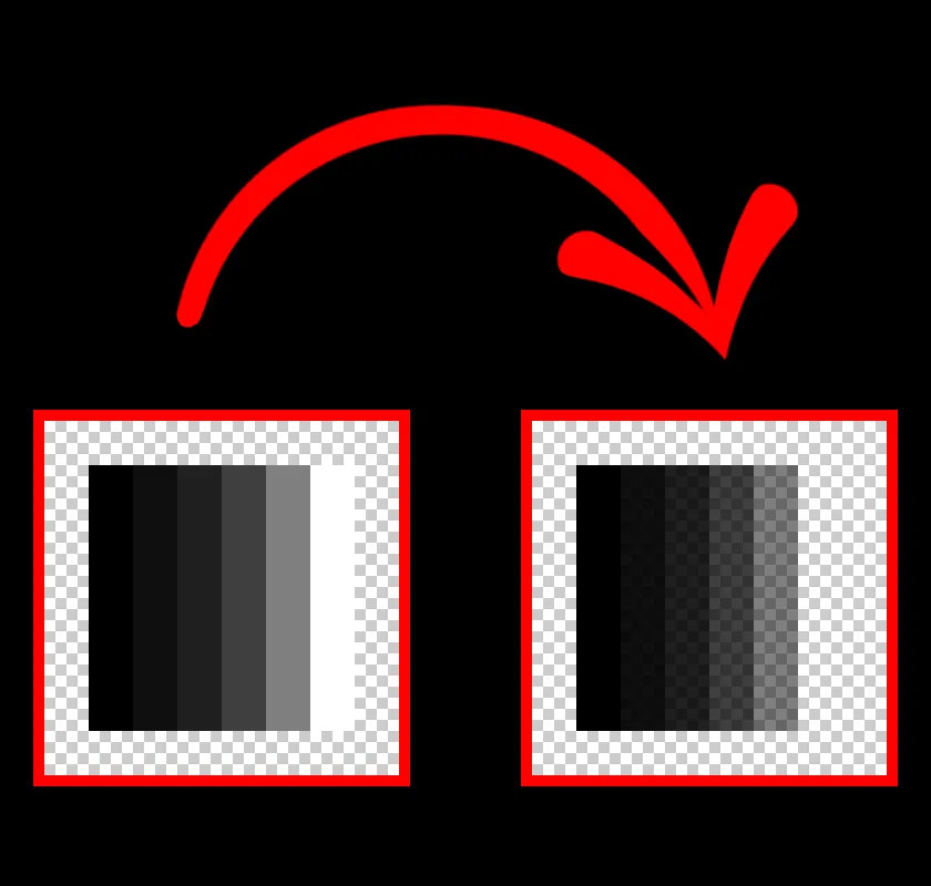 por&oacute;wnanie desaturacja vs warstwa czarno biały photoshop
