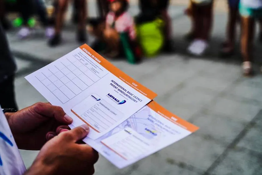 instruktor windsurfingu certyfikat VDWS