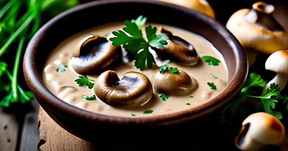 r&oacute;żne warianty sosu pieczarkowego