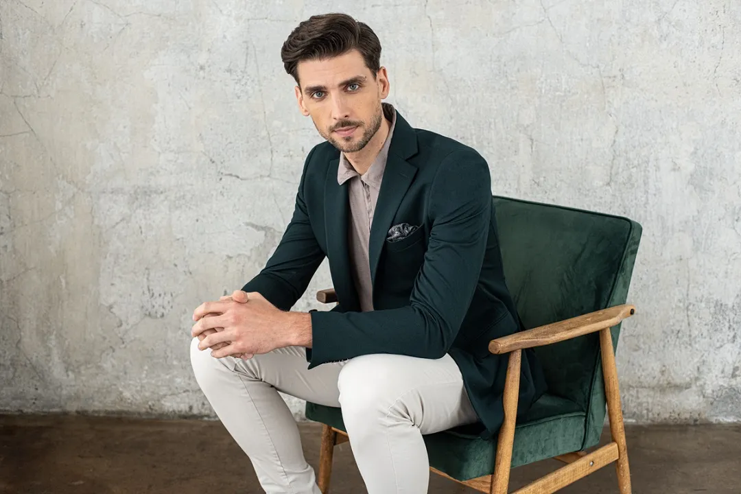 Męskie stylizacje z koszulką polo smart casual