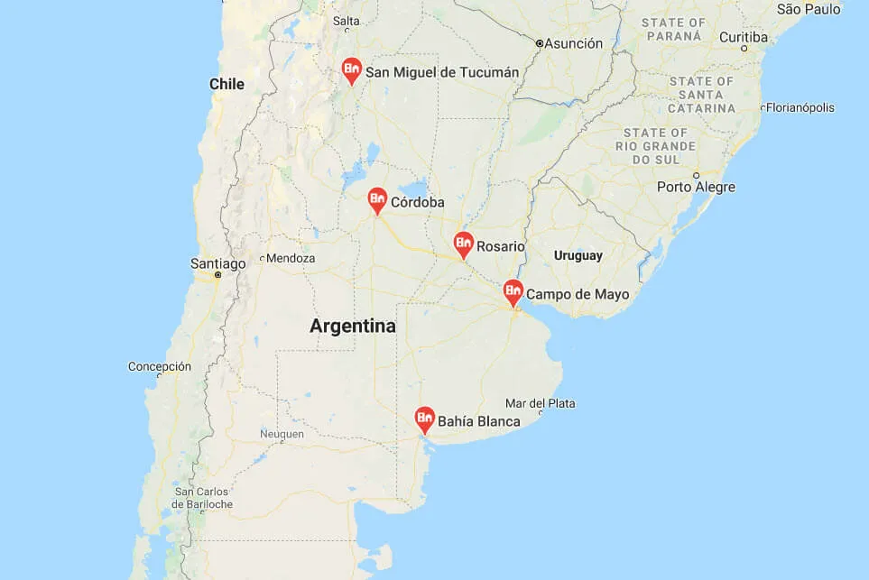 Mapa zagrożeń Argentyna, bezpieczne i niebezpieczne dzielnice Buenos Aires
