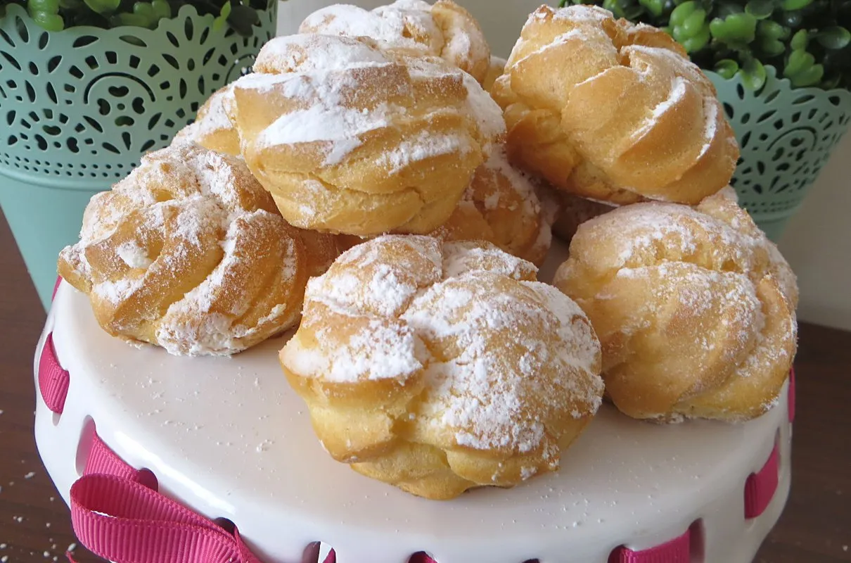 Idealne ciasto parzone etapy