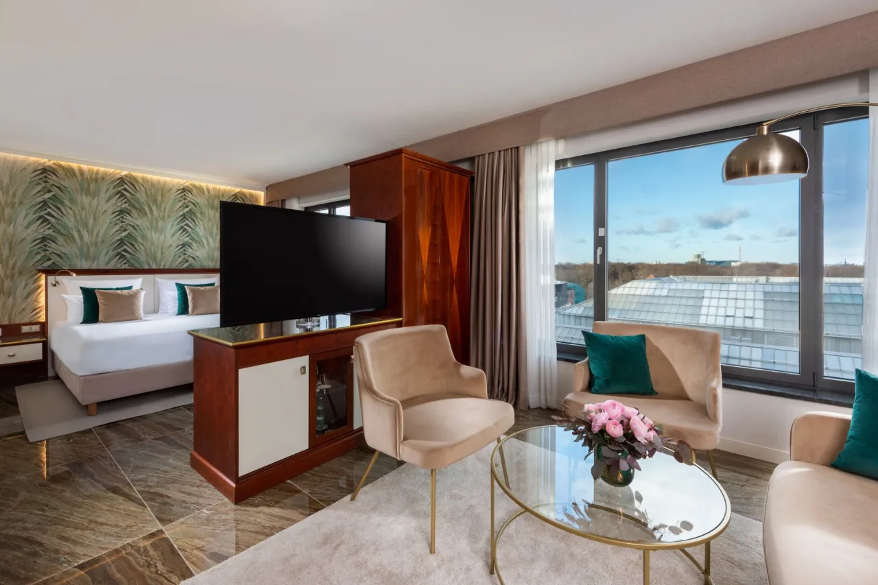 JW Marriott Berlin Deluxe Zimmer