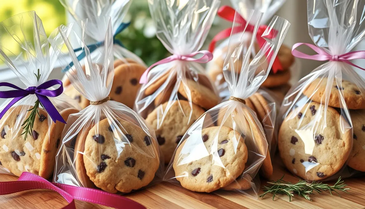 r&oacute;żne rodzaje celofanu do ciastek