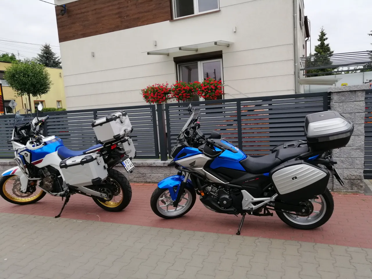 Jezioro Powidzkie motocykl widoki