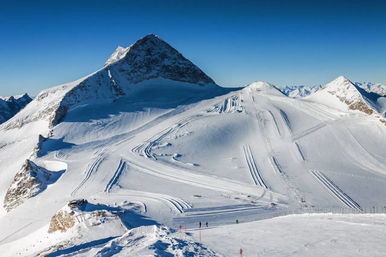 Austria narty łagodne stoki początkujący
