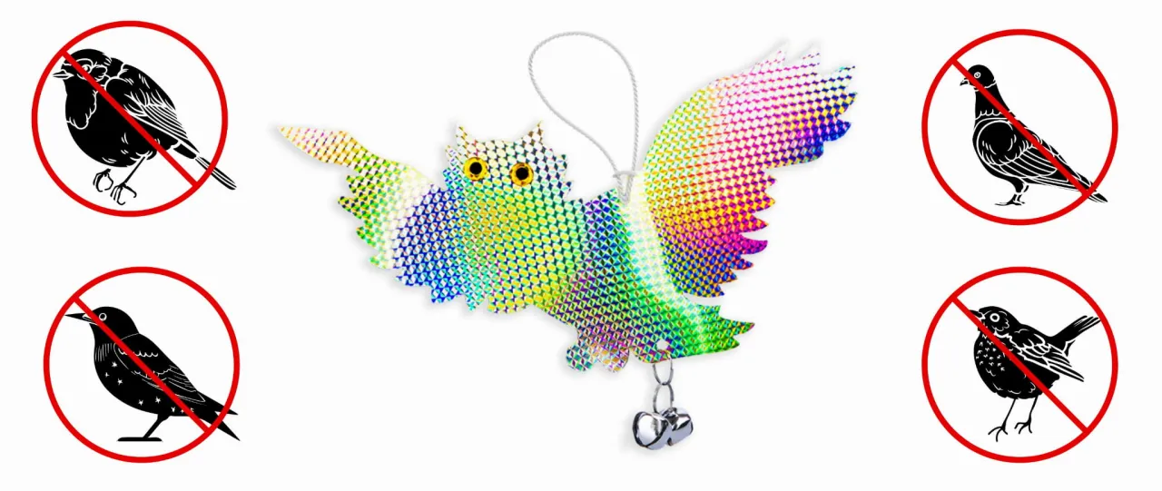 Skuteczne odstraszacze wizualne na ptaki