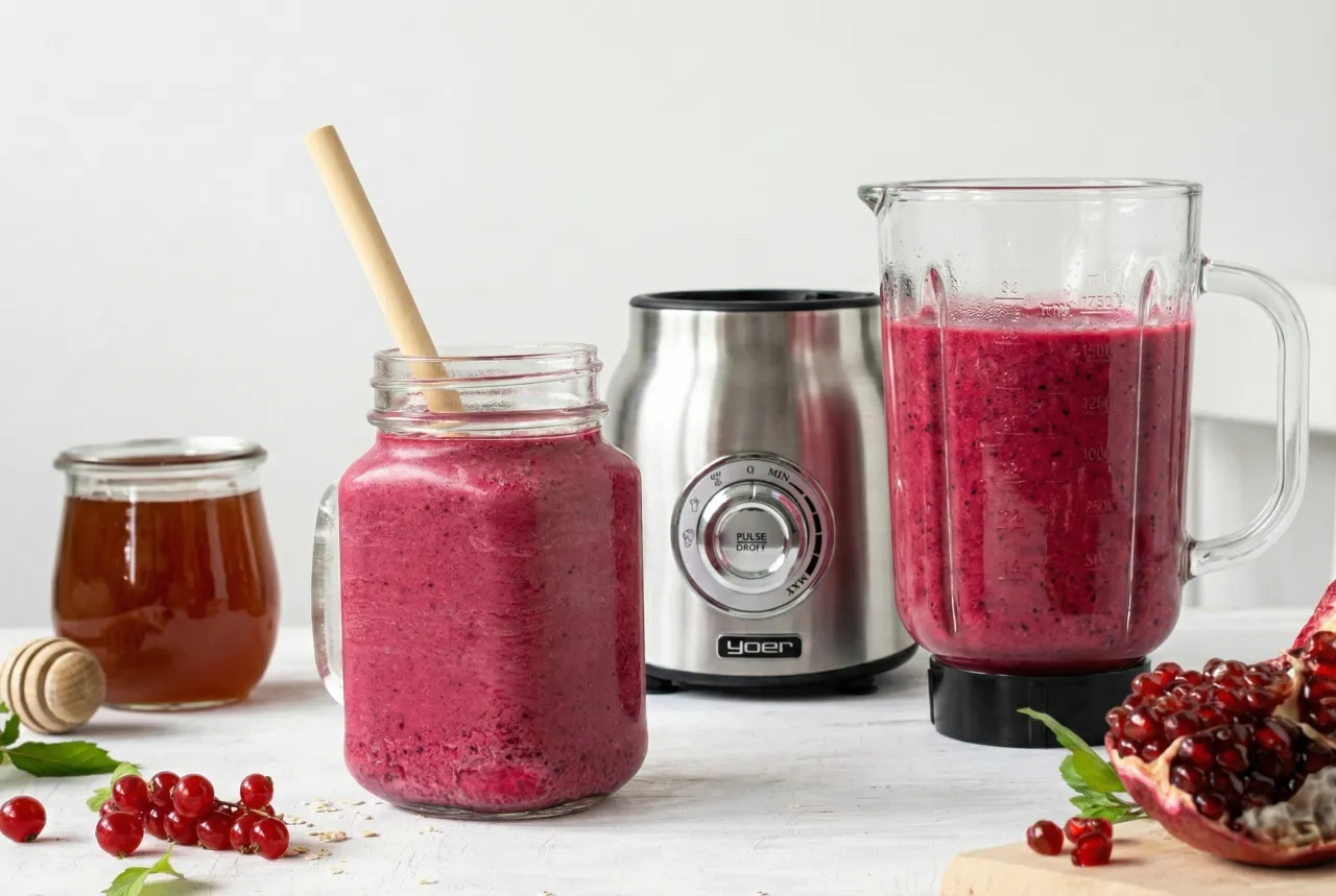 koktajl z jeżyn składniki blender