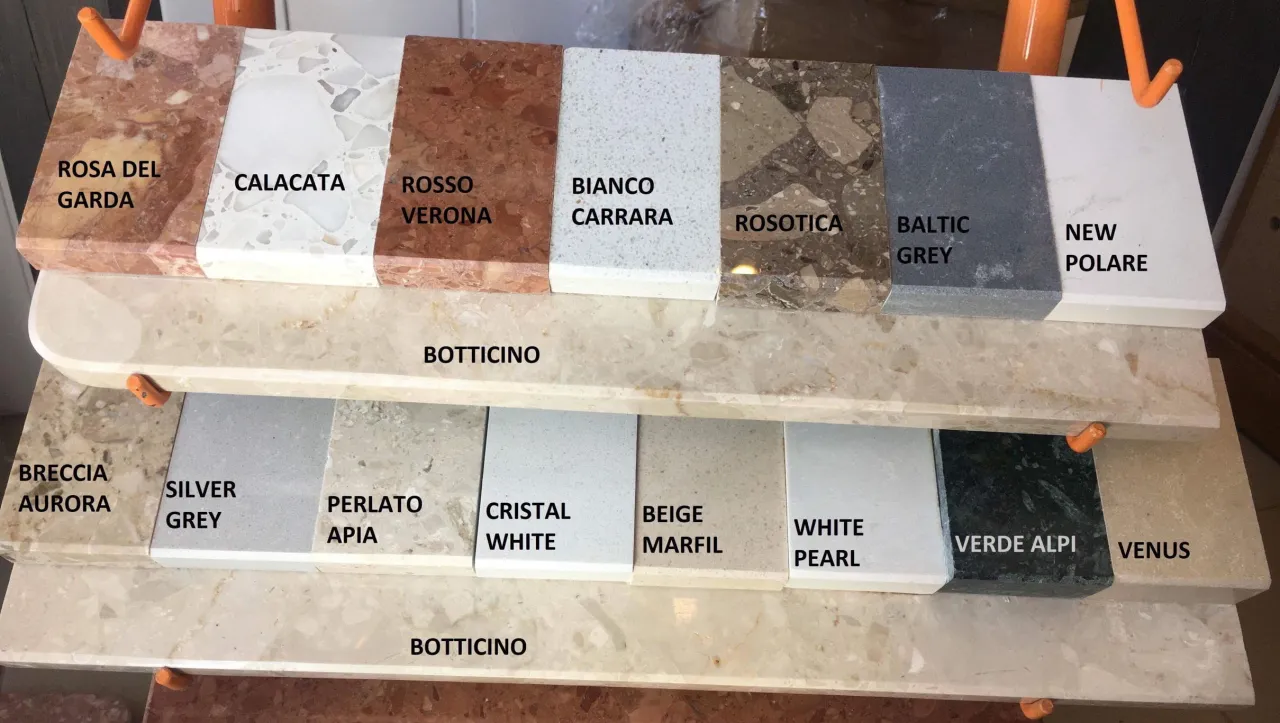 parapety wewnętrzne konglomerat r&oacute;żne kolory