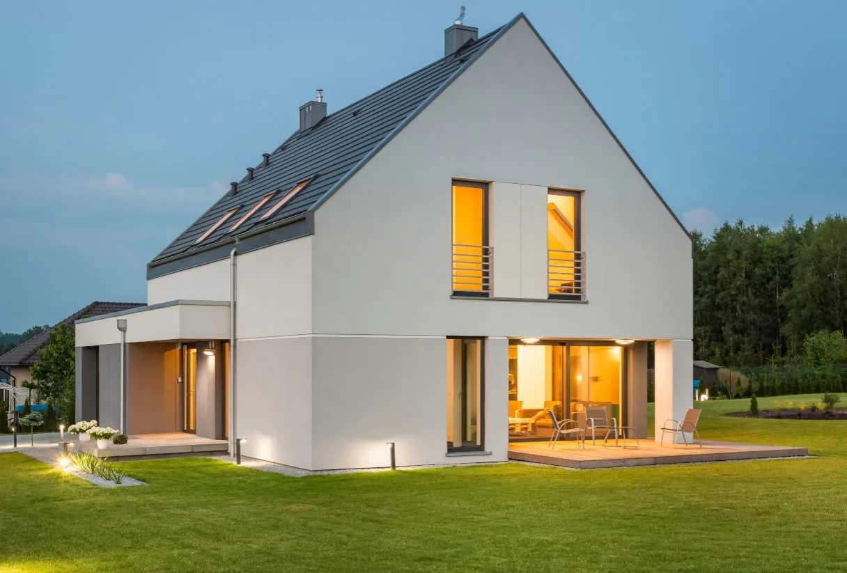 nowoczesne okna energooszczędne dom jednorodzinny