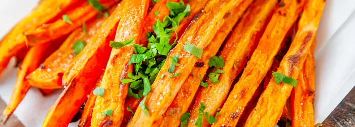 frytki z batatów Thermomix