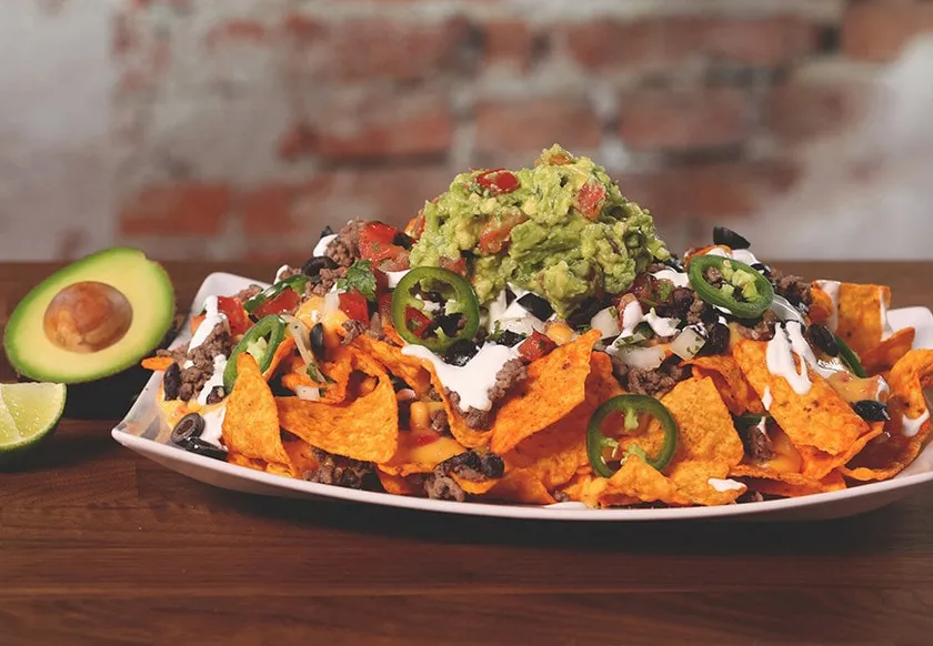 Guacamole z nachos