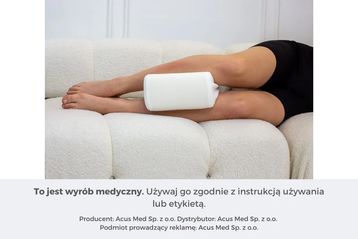 Rodzaje poduszek ortopedycznych między kolana