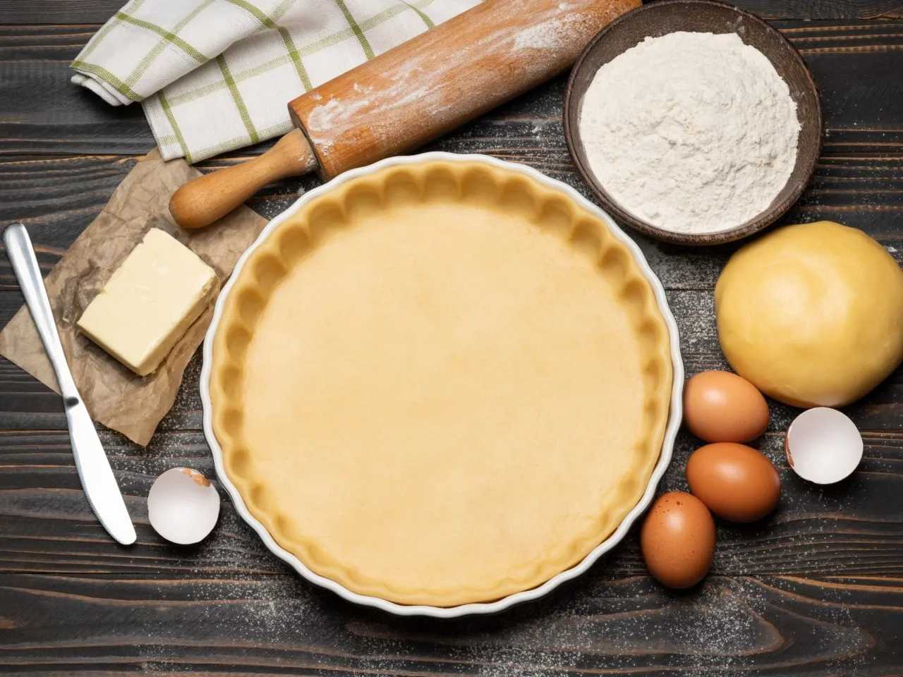 Pieczenie kruchych ciastek