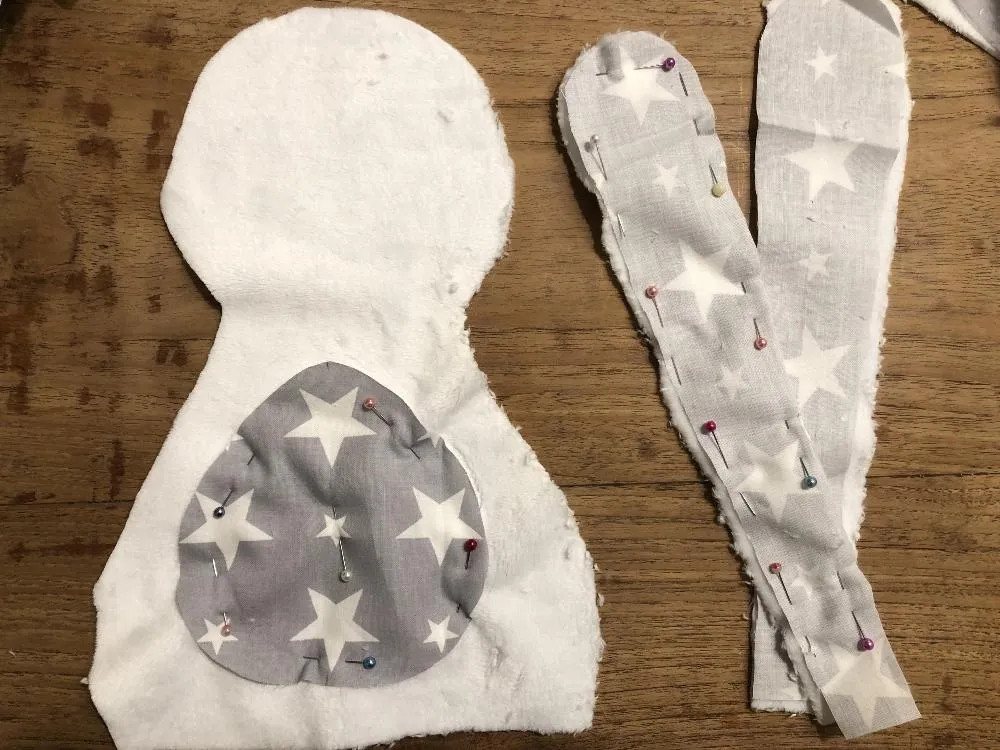 prosta przytulanka króliczek diy wzór