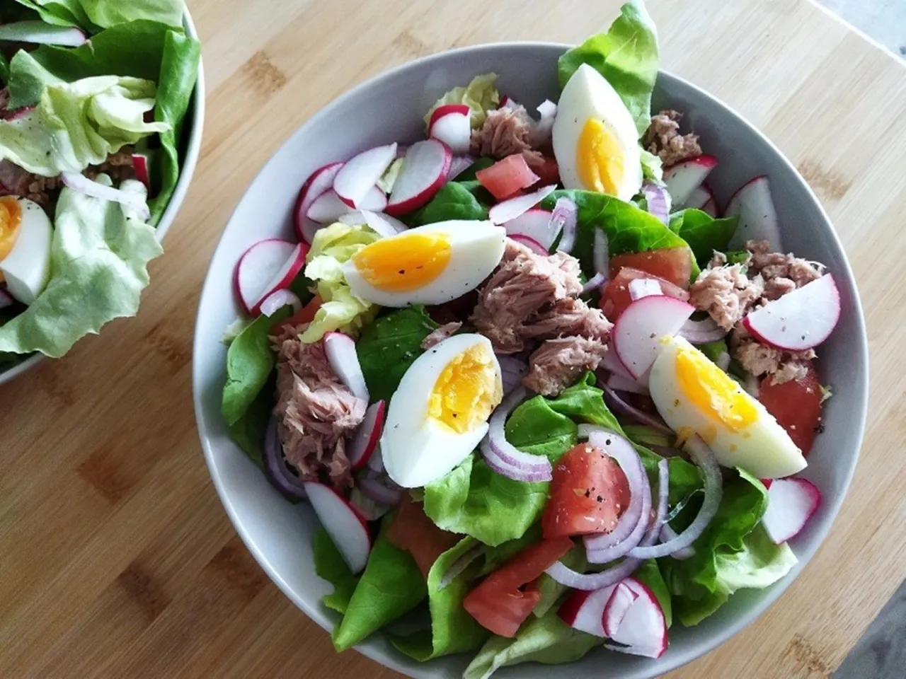 lekka sałatka fit na kolację