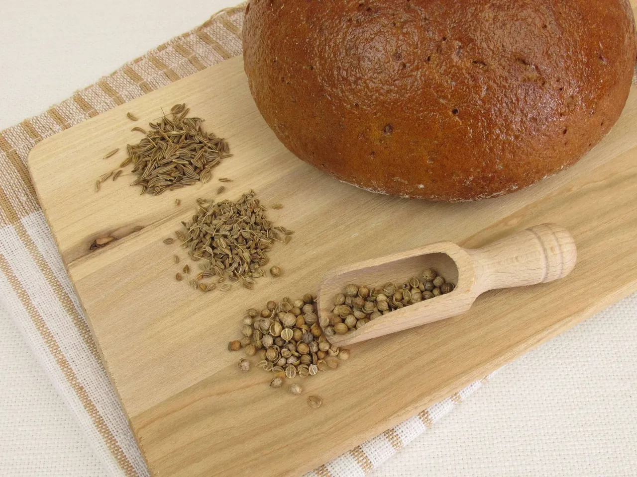 selbstgemachtes brotgew&uuml;rz in schale