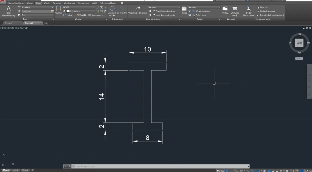 środek ciężkości w programie CAD autocad fusion 360