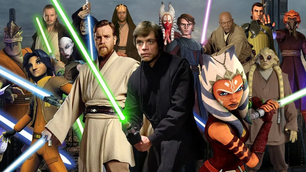 Najważniejsi Jedi Gwiezdne Wojny