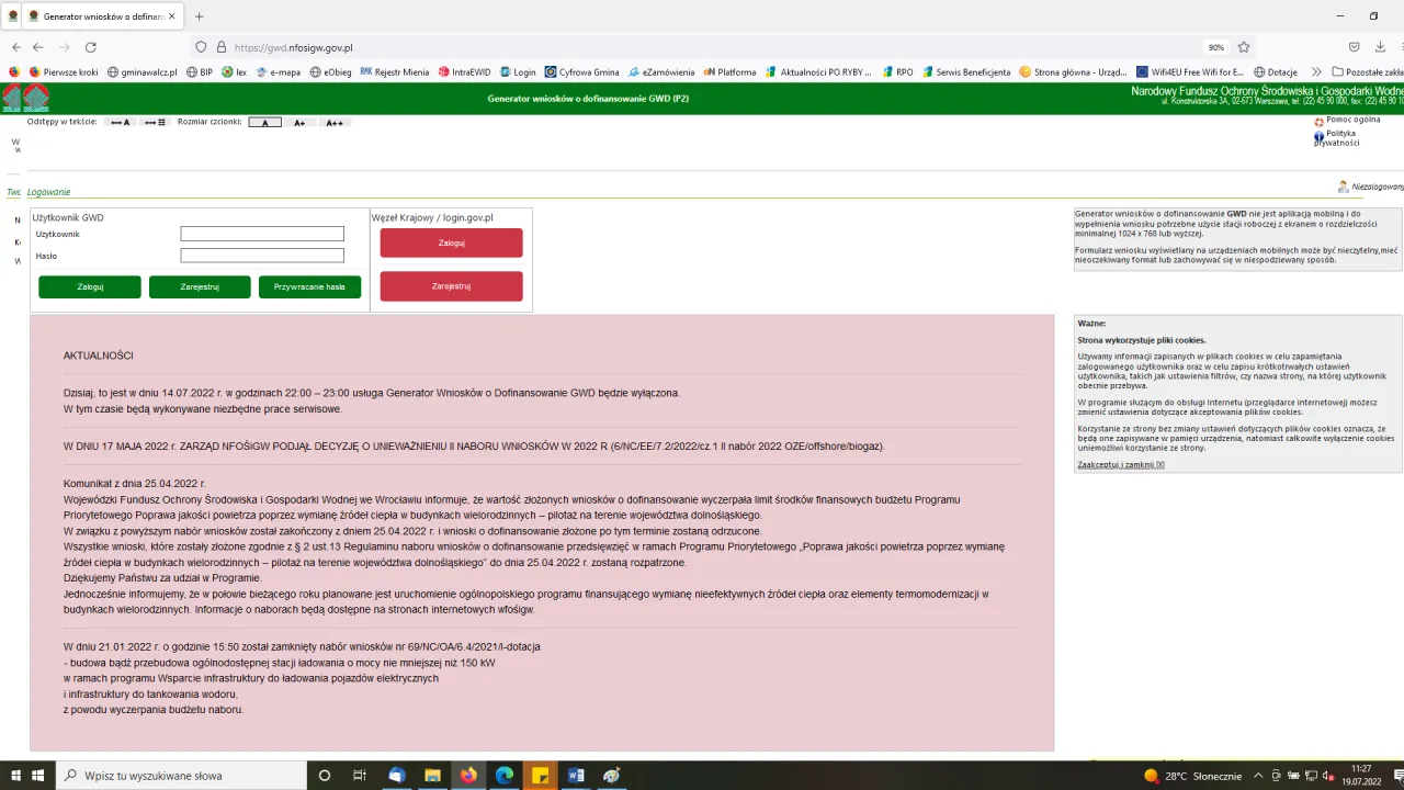 formularz wniosku czyste powietrze online, generator wniosków dofinansowanie