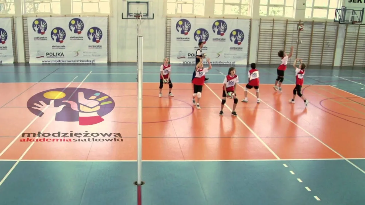 siatkówka ćwiczenia odbicie górne