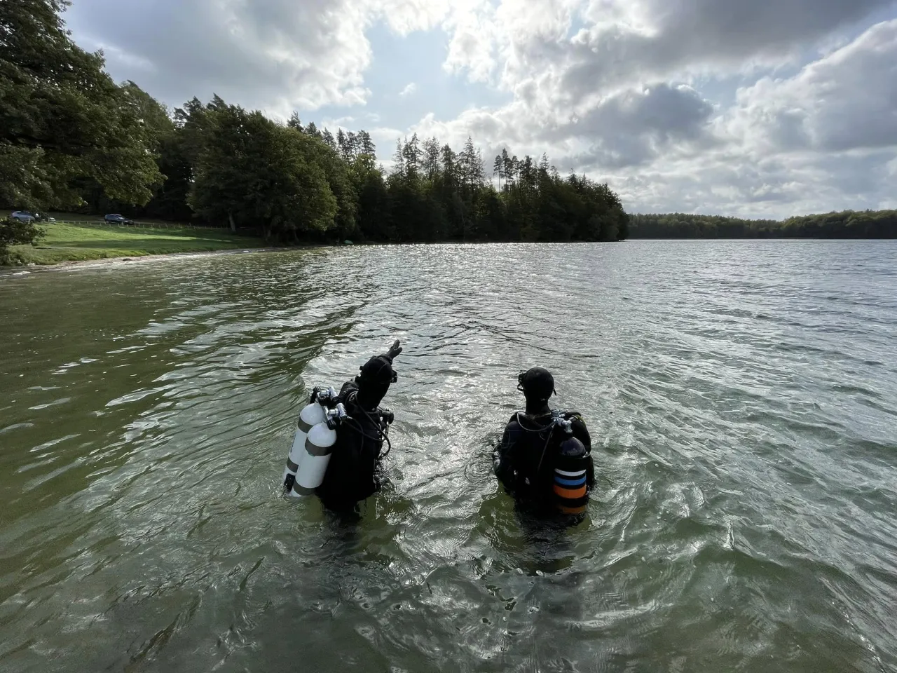 Nurkowanie Jezioro Białe Filipowskie