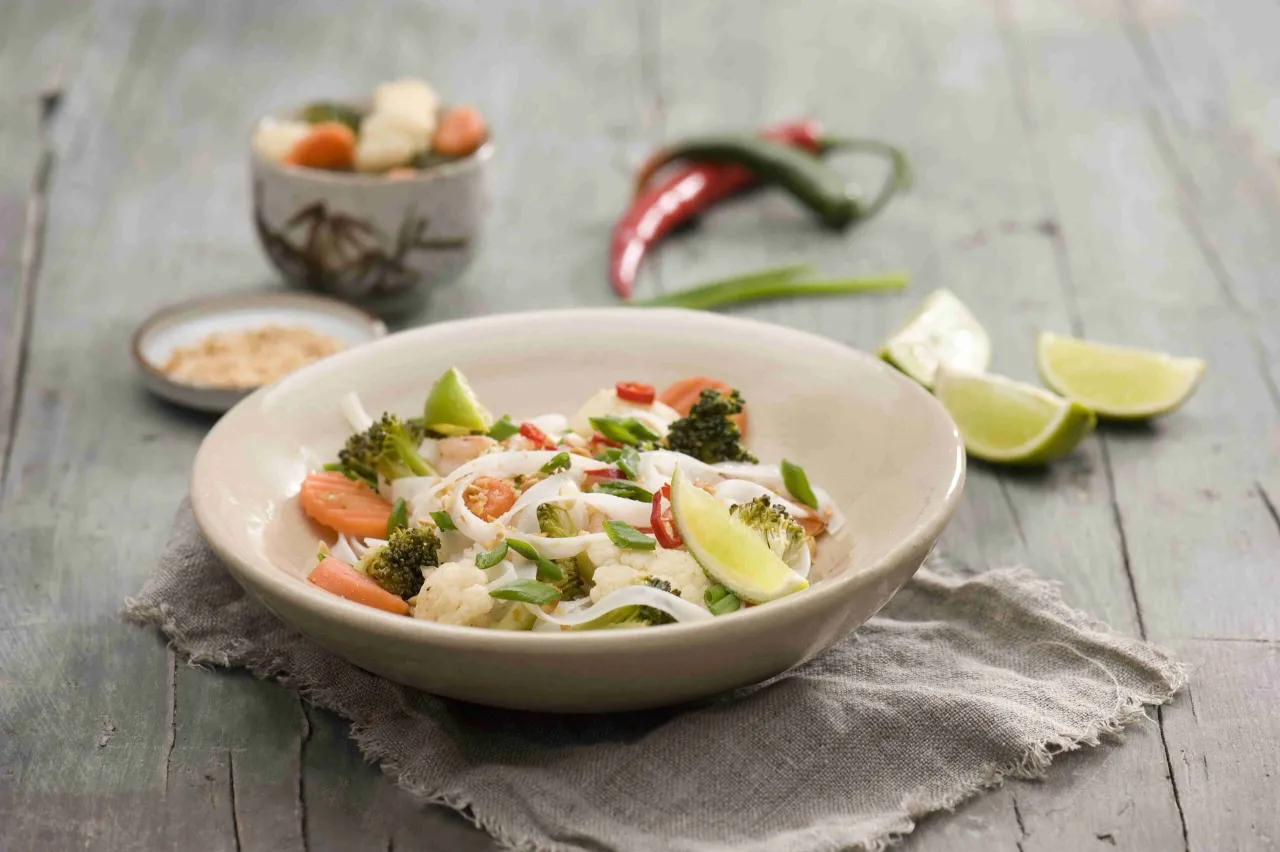 nietypowe warzywa do Pad Thai