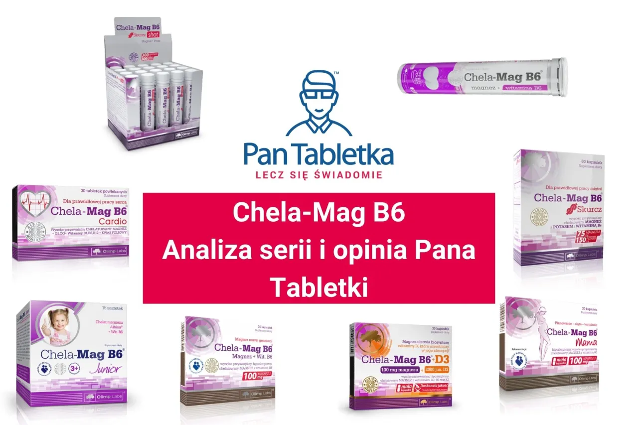 Porównanie magnezu lek suplement diety