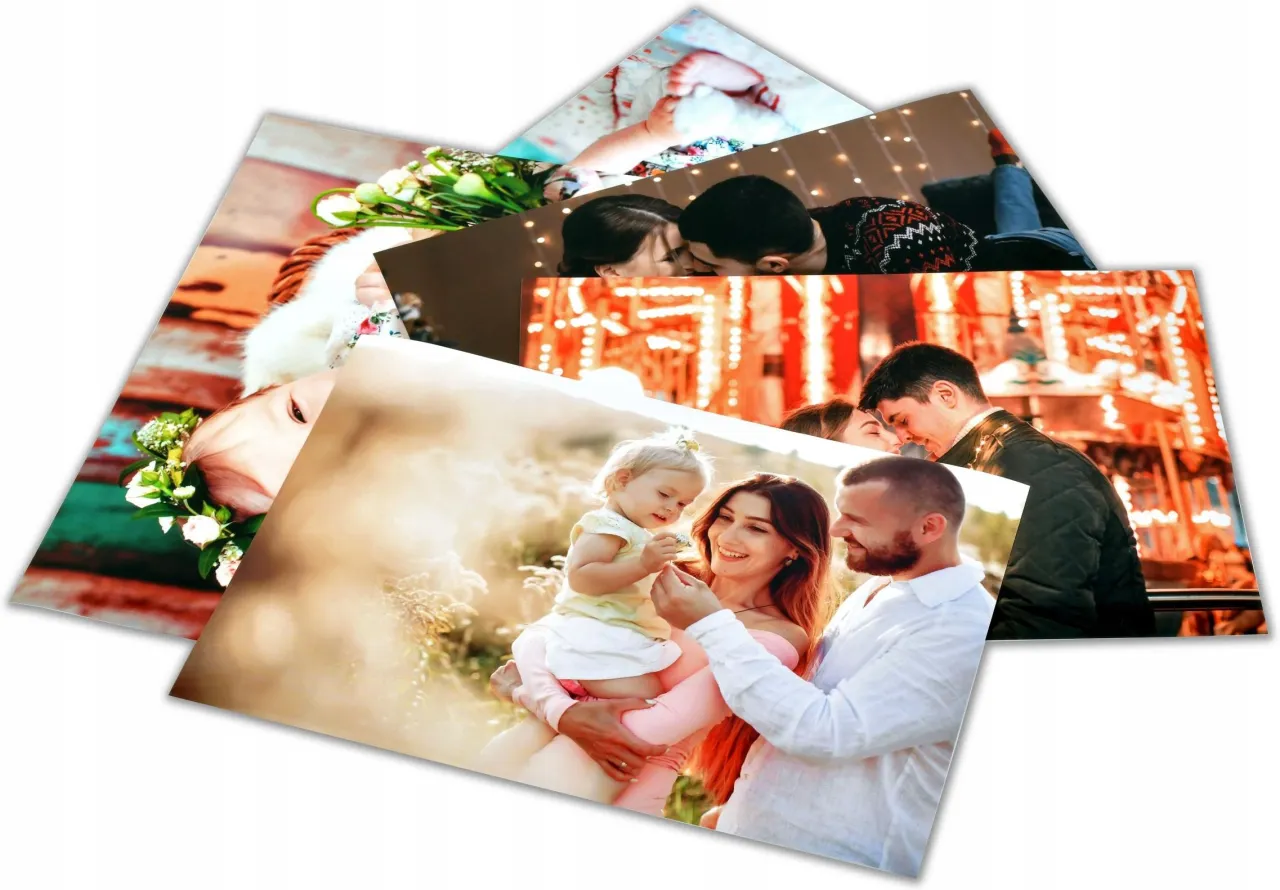 Wywołane zdjęcia, odbitki, album rodzinny