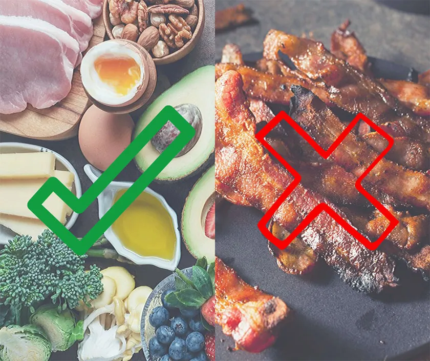 błędy dieta keto