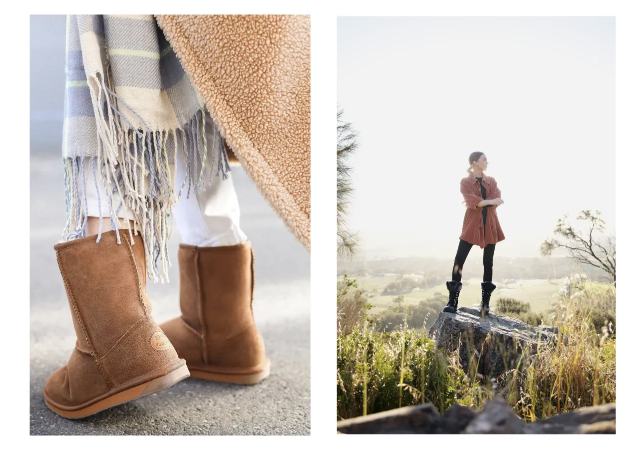 różne style butów Emu Australia