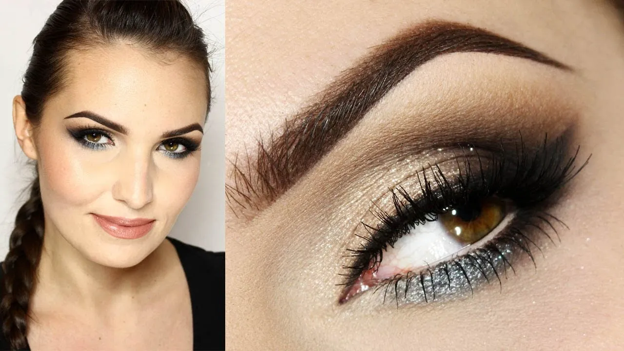 makijaż wieczorowy oczu smokey eye cut crease